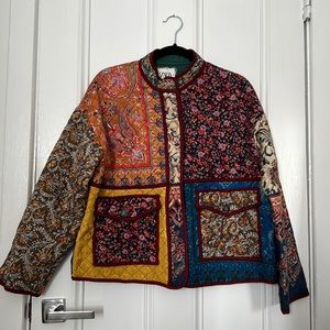 Quilted pattern jacket